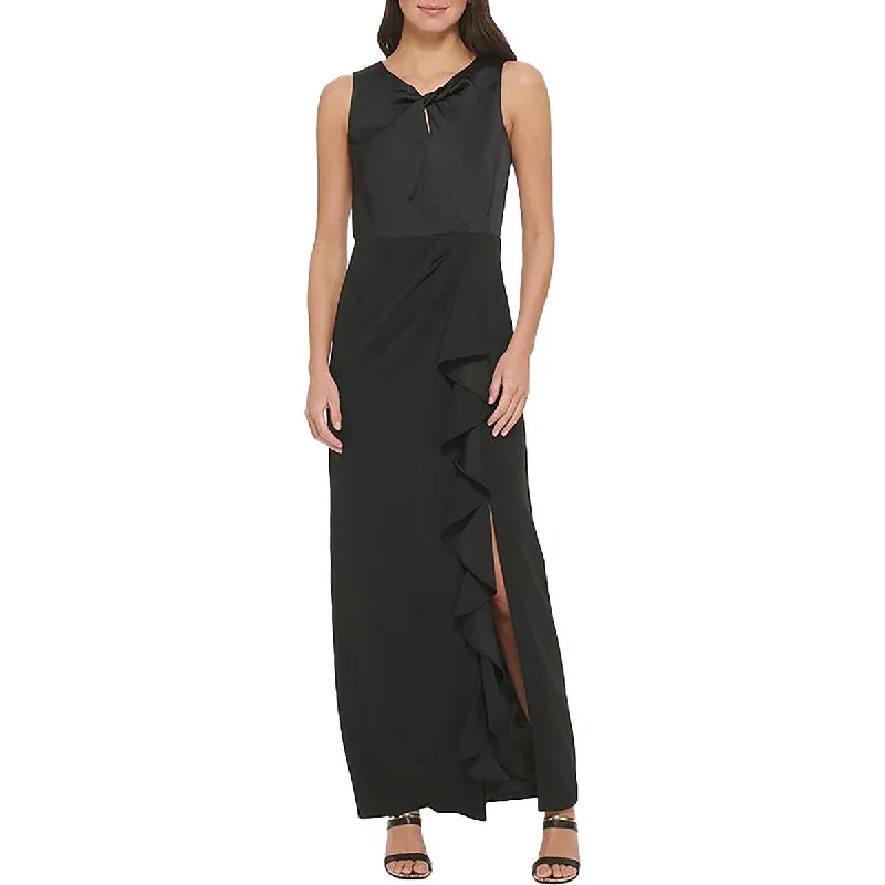 Casual Women’s Clothing DKNY Womens Full Length Gathered Maxi Dress