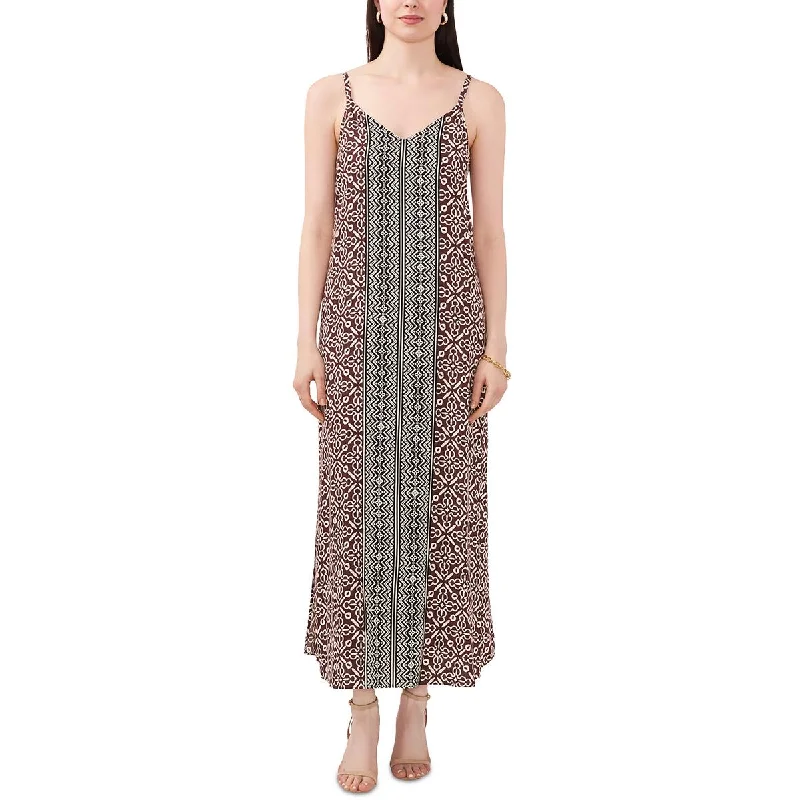 Sales For Clothes MSK Womens Printed Rayon Maxi Dress