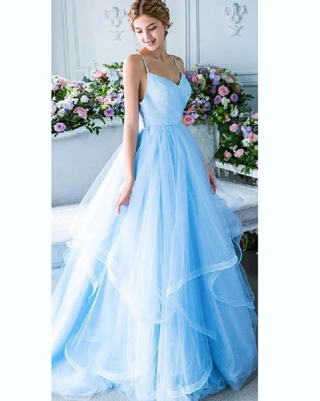 Everyday Women’s Fashion Trends Baby Blue Ball Gown Prom Quinceanera Dress Sweet 15 Birthday Party Gown for Girls PL10210