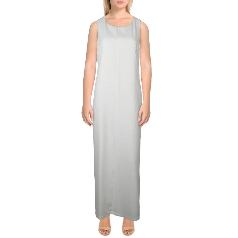 Chic & Cozy Collection CeCe Womens Bow Jewel Neck Maxi Dress