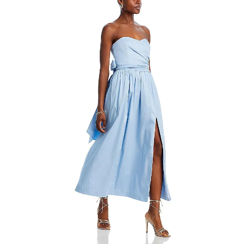 Chic Style, Always In Vogue French Connection Womens Ruffled Long Maxi Dress