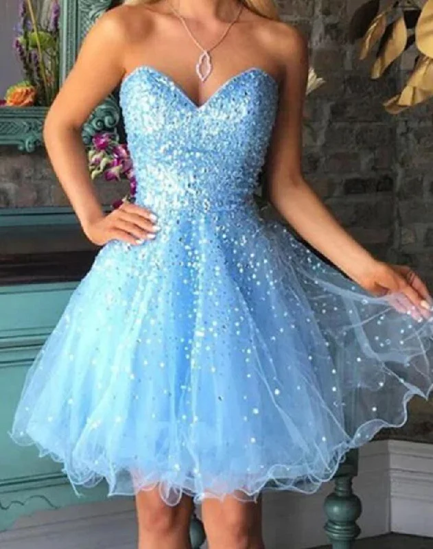 Mega Sales Women Beads Prom Dresses Short Cocktail Gowns Girls Homecoming Dresses Short Graduation Dress YHD280