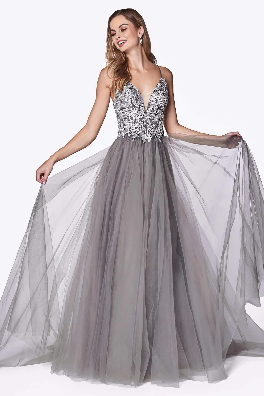 Best Deals Of The Season Cinderella Divine CD0128 Long Prom Dress Formal Ball Gown