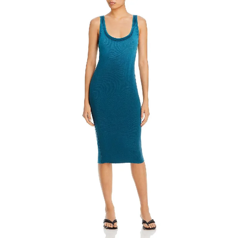 Women’s Clothing for Every Occasion Cotton Citizen Womens Verona Ribbed Knee Midi Dress