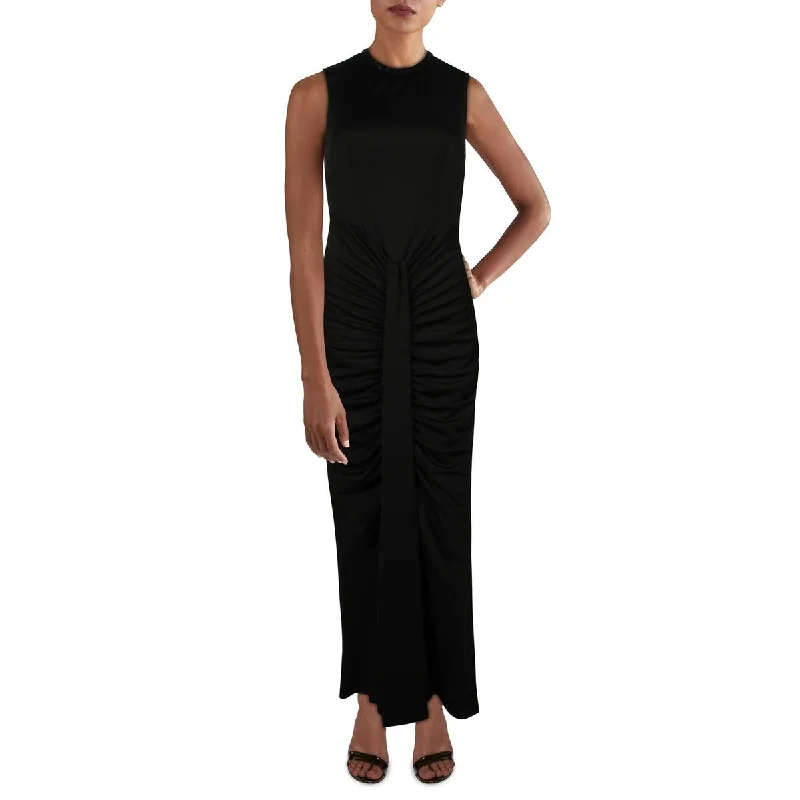 Trendy Street Style Attire Adrienne Landau Womens Beaded Full Length Maxi Dress