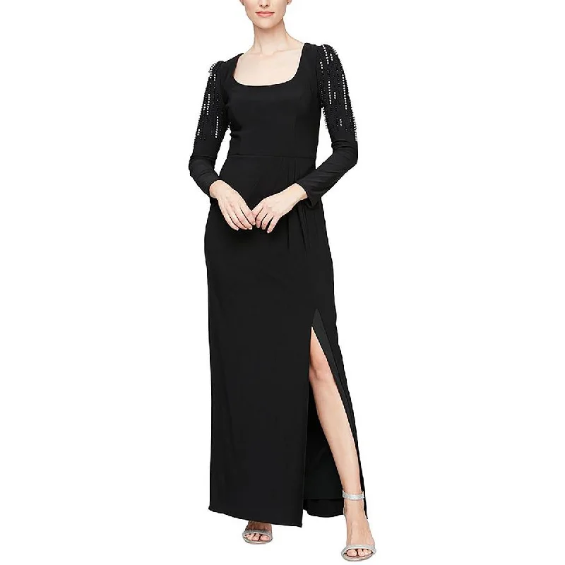 Women’s Trendy Outfits Alex & Eve Womens Full Length Embellished Maxi Dress