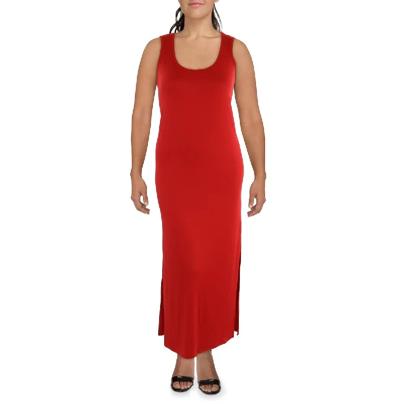 Trend Forward Threads Jolie & Joy by FCT With Love Womens Plus Tea Length Sleeveless Maxi Dress