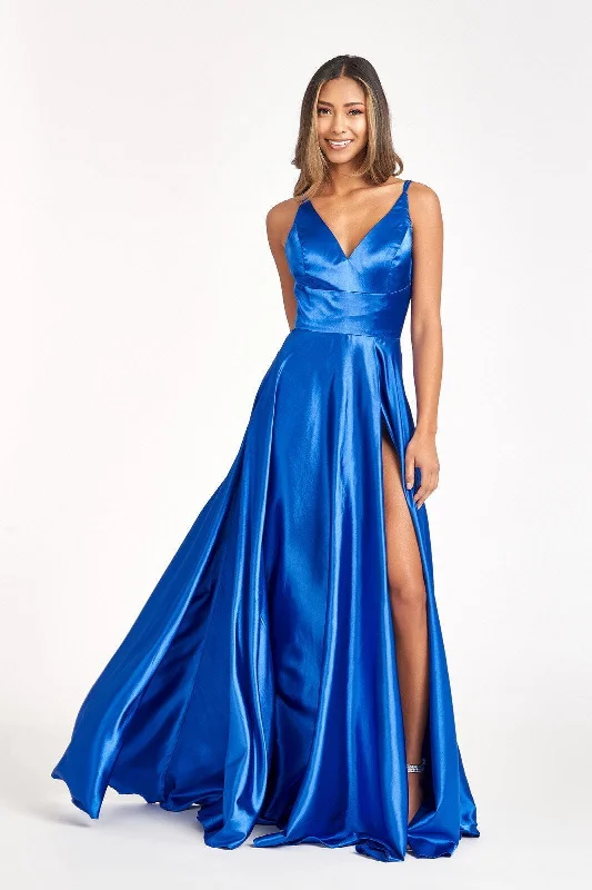 Minimalist Women’s Fashion Clothing Long Spaghetti Strap Formal Bridesmaid Satin Dress Sale