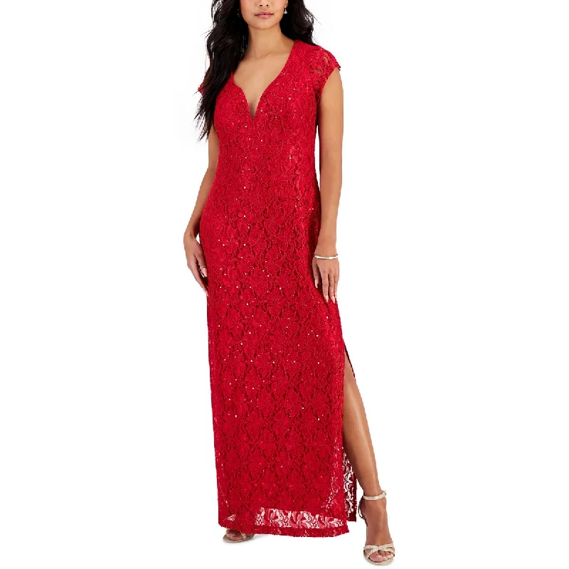 Special Offer For You Connected Apparel Womens Petites Lace Long Maxi Dress