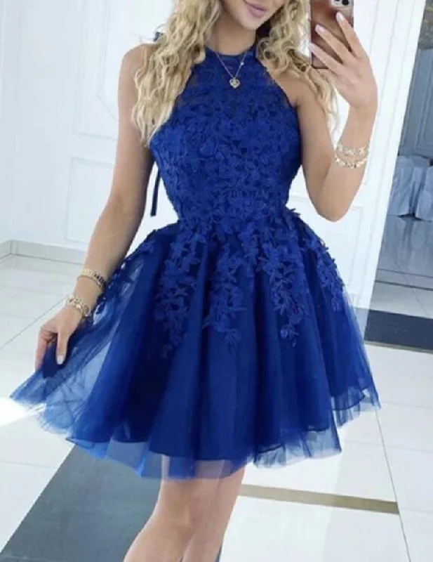 Buy More, Save More Women Lace Prom Dresses Short Cocktail Gowns Girls Appliques Homecoming Dresses Short Graduation Dress YHD254