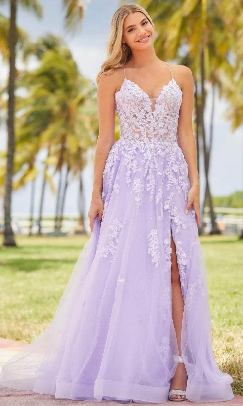 Trendy Threads Amarra 88624 - Sleeveless Tulle Prom Gown