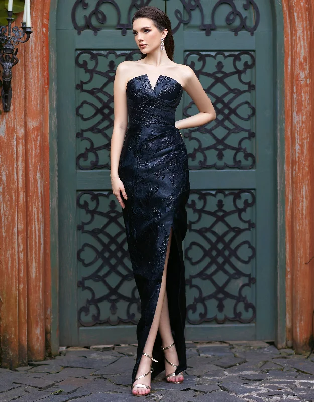 Trend Alert Tonaya Strapless Gown