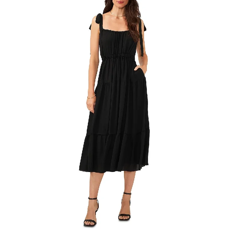 Trendy New Clothes 1.State Womens Pleated Boho Midi Dress