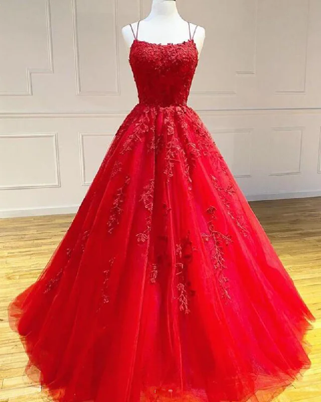 Stylish Everyday Clothing Gorgeous Lace Ball Gown Red Quinceanera Dresses for Girls vestido de 15 anos Debutante Gown PL01216