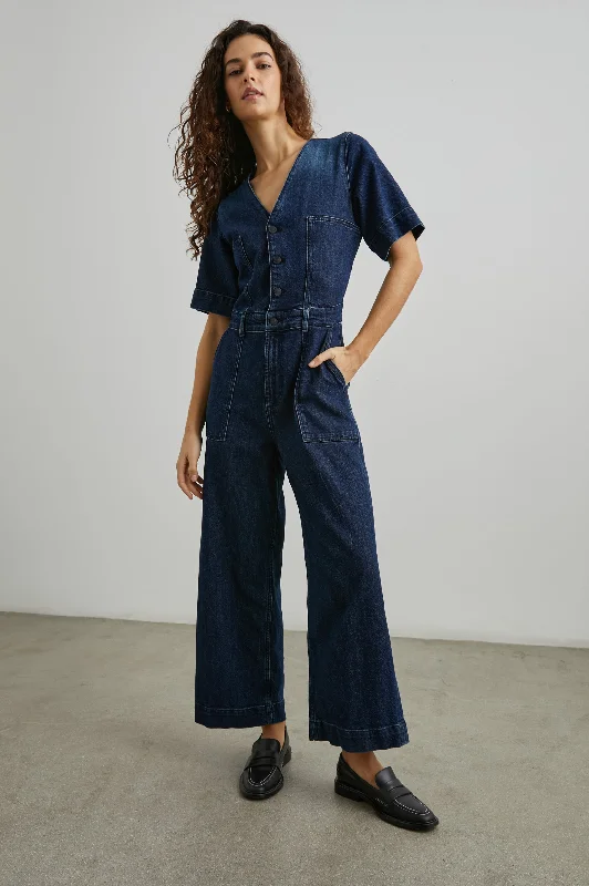 Bold Fashion PALISADES JUMPSUIT - BLUE MOON