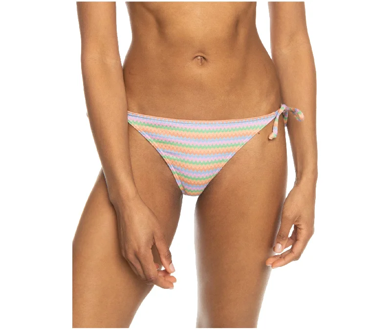 Hot Brand Discounts Roxy Wavy Stripe Cheeky Tie Side Bottom