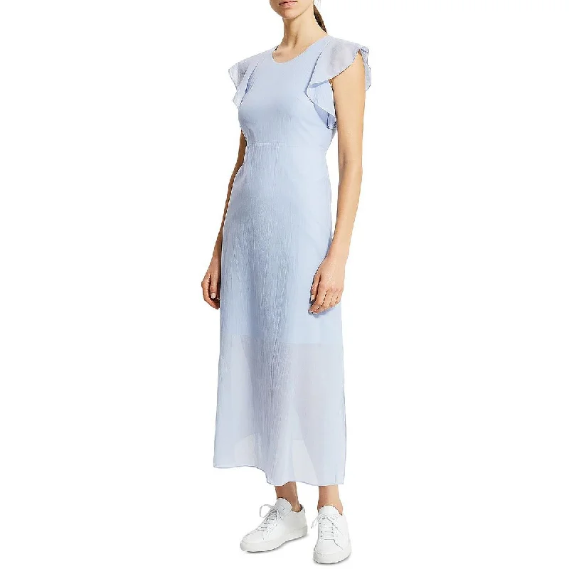 Affordable Women’s Fashion Theory Womens Cotton Calf Midi Dress