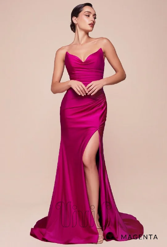 Outlet Clothing Kiara Strapless Gown