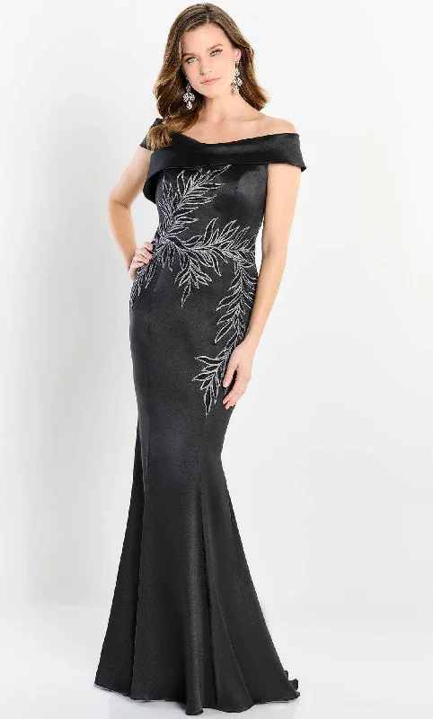 Chic Trend Collection Montage by Mon Cheri M2210 - Silk-Made Off Shoulder Formal Gown