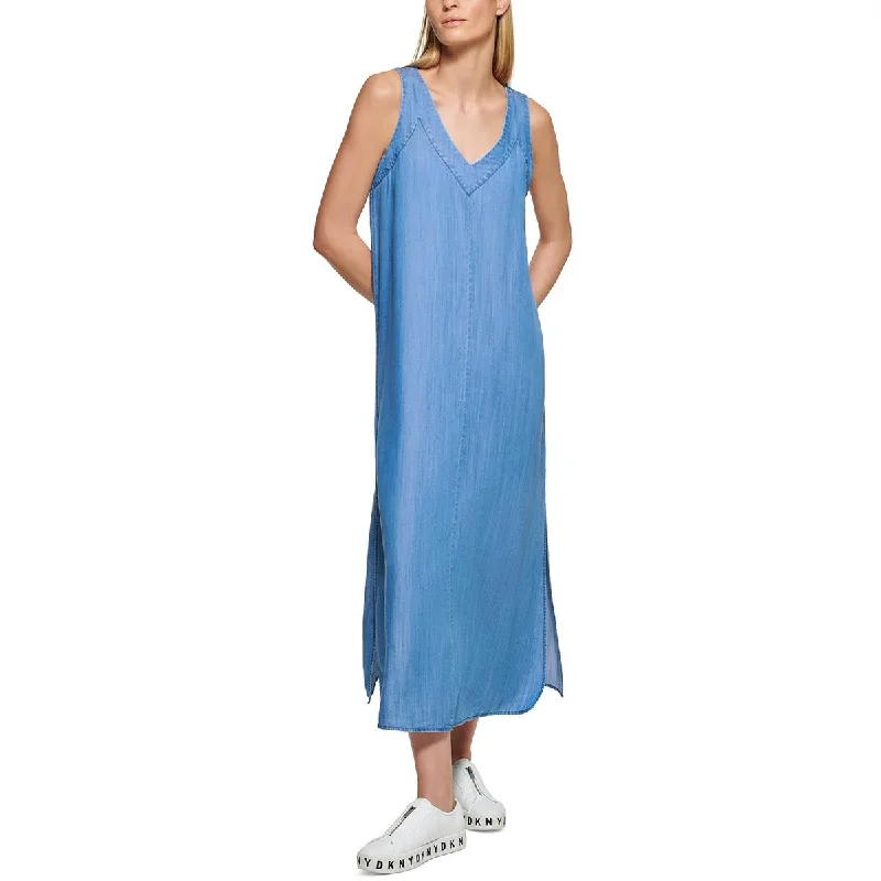 Casual Yet Stylish Separates DKNY Womens Slub  Maxi Dress