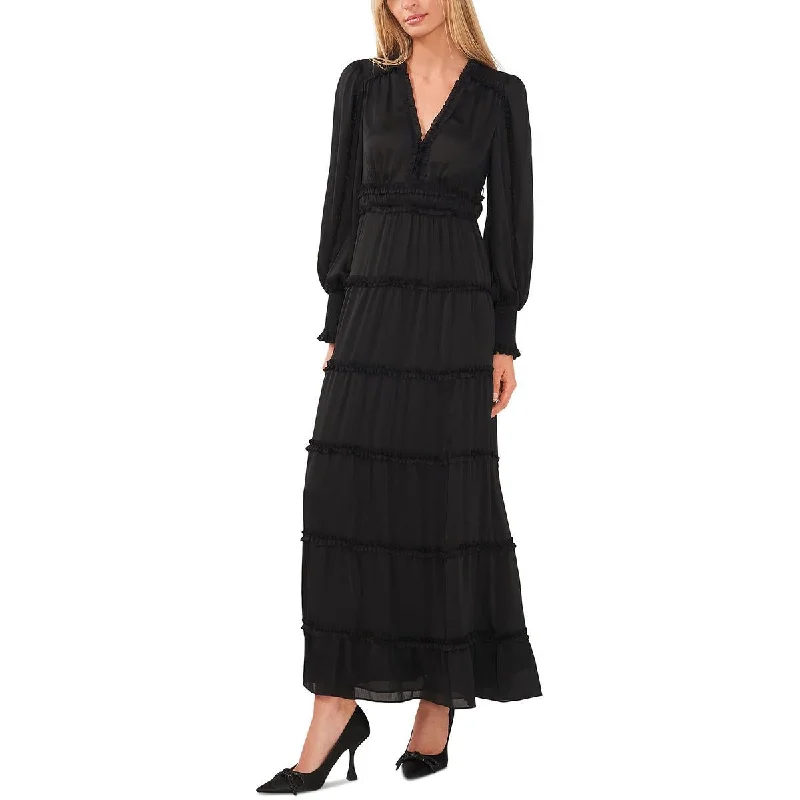 Effortless Style, Endless Impact CeCe Womens Ruffled Long Maxi Dress