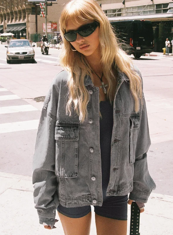 Elegant Clothing Kier Oversized Denim Jacket