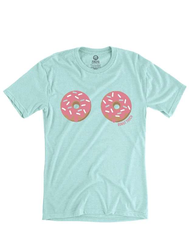 Women’s Seasonal Fashion Trends DONUT TOUCH! Dusty Blue Tee