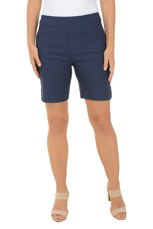 Trendsetter's Closet Snap Button Hem Pull-On Short