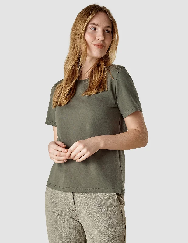 Versatile Outfits Supima T-shirt Dark Olive