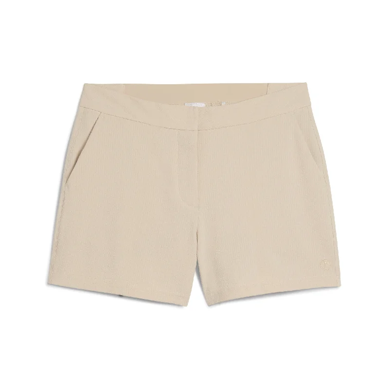 Break Fashion Norms Women's AP Costa Seersucker 4" Golf Shorts