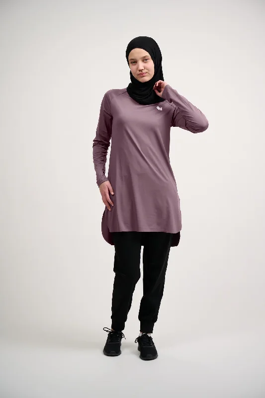 Casual Chic for Women The Staple Modest Sports Dress- Lavender Rose