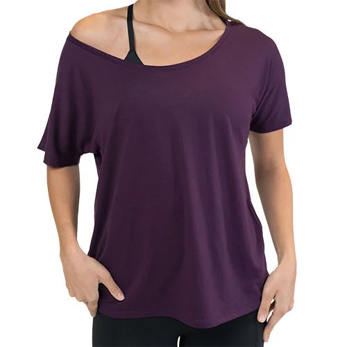 Sales Clothes Slouchy Tee | Plum