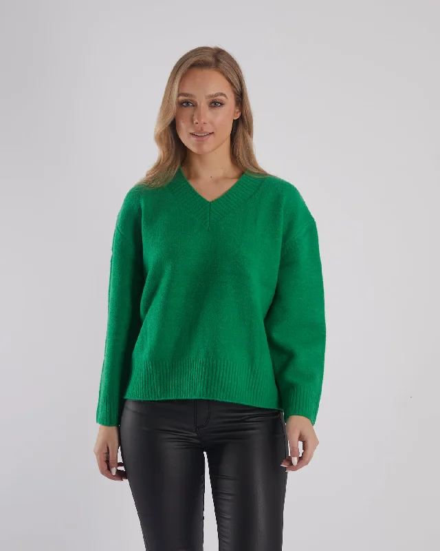 Women's Fashion Hotspots Atalie Knit Rainforest Green