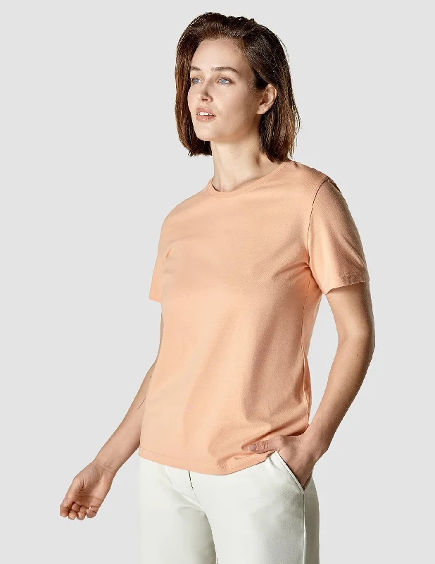 Imeless Style Supima T-shirt Peach