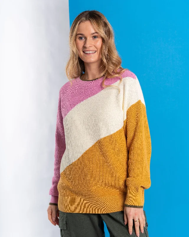 Stylish Statements Ruby - Womens Knitted Jumper - Multi