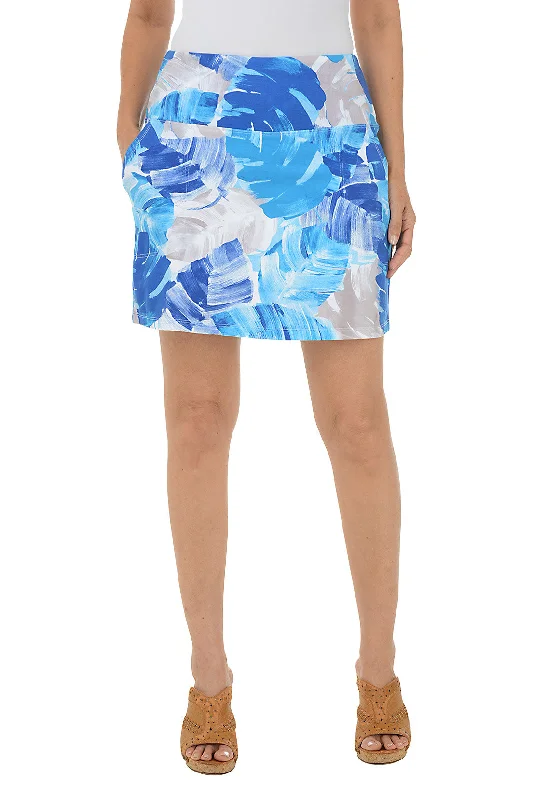 Fashion Sale Palm Leaves Slimming Skort