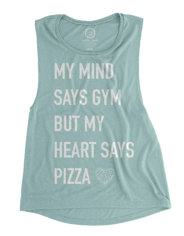 Fashion Forward Gym Versus Pizza