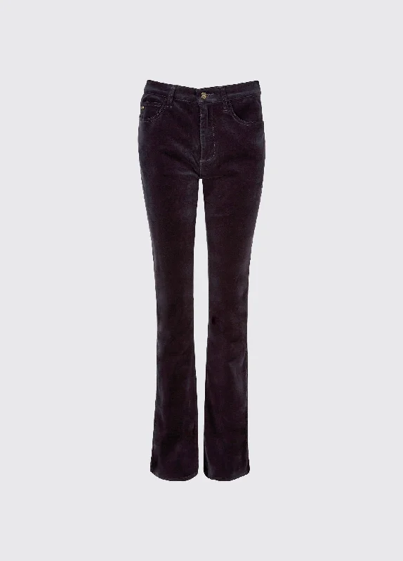 Chic & Cozy Collection Elderflower Women's Bootcut Jeans - Navy