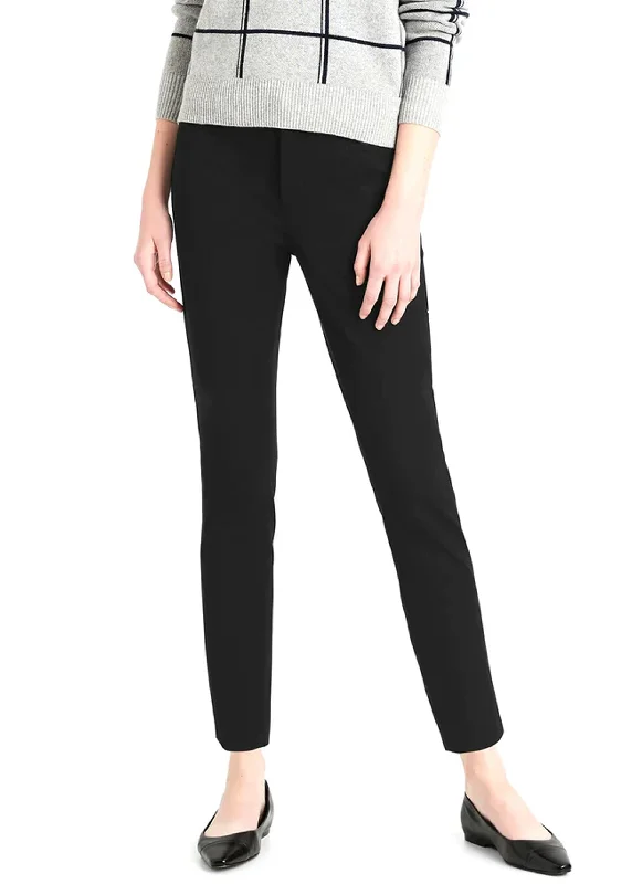 Imeless Style Women's Plain Classic Pants,Black