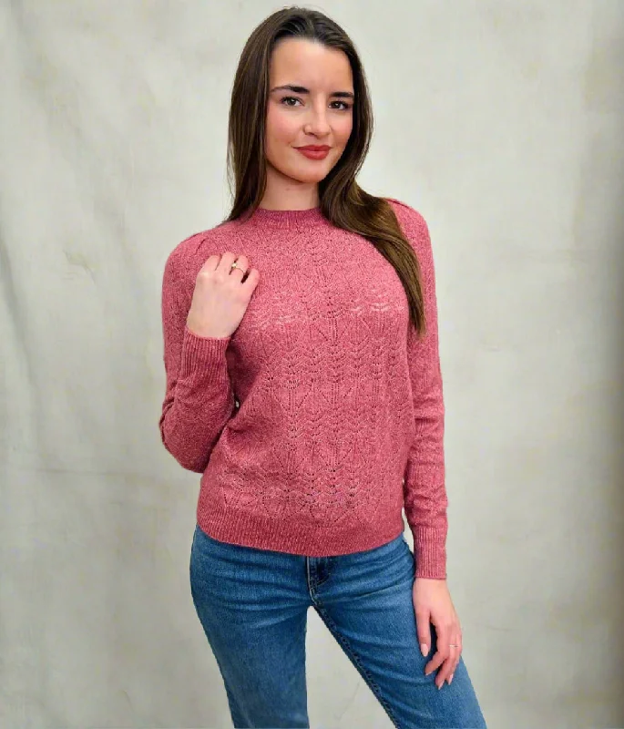 Trend Alert Dark Pink Kristie Jumper