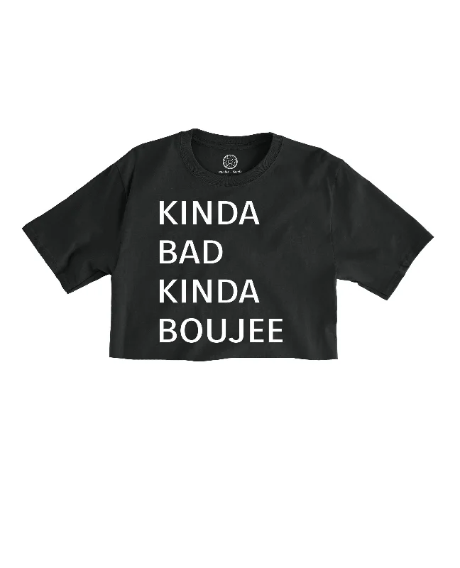 Chic Casual Wardrobe Essentials BOUJEE - Cropped Tee