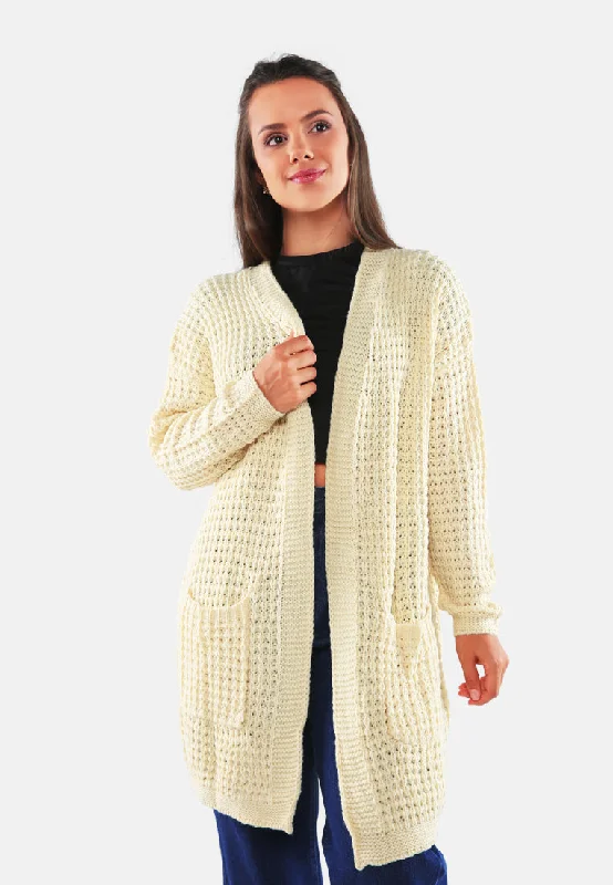 Exclusive Online Sale Long Sleeve Knit Cardigan