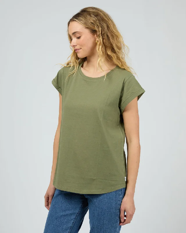 Get The Latest Trends Silent Theory Lucy Tee Khaki