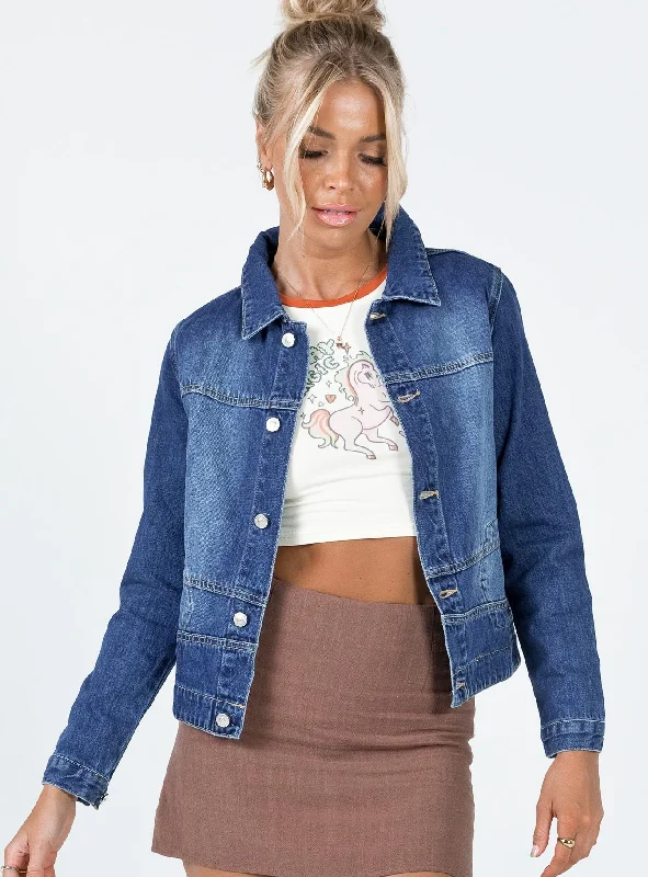 Trend Setting Threads Taya Denim Jacket