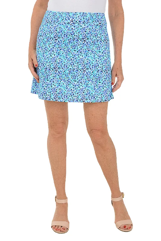 Must-Have Styles Mini Flowers Cooling UPF50+ Double Pocket Skort