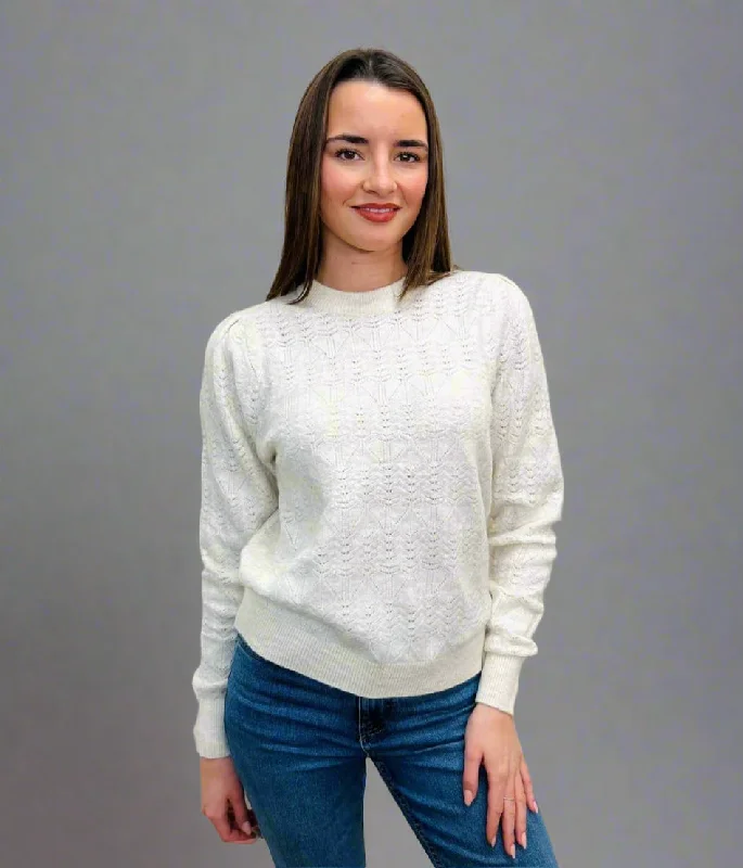 Elevate Your Wardrobe Ivory Kristie Jumper