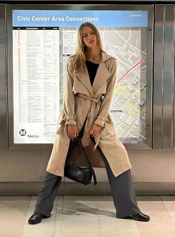 Timeless Elegance Redefined Cassie Trench Coat